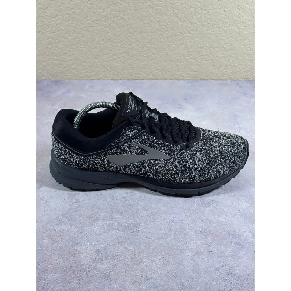 Brooks Launch 5 Men’s Size 11 D Black Gray Running Shoe Sneaker 1102781D051